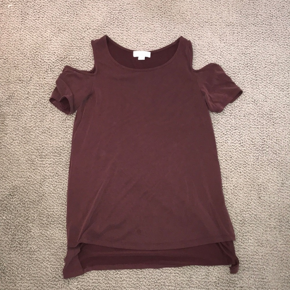 Ten Sixty Sherman Cold Shoulder Top